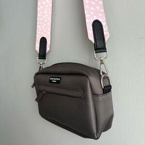 Cocopup London Crossbody Bag w/ Pink Heart Strap ❤️ Perfect for Valentine’s Day